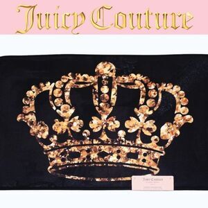 Juicy Couture Home Gold Crown Memory Foam Bath Rug